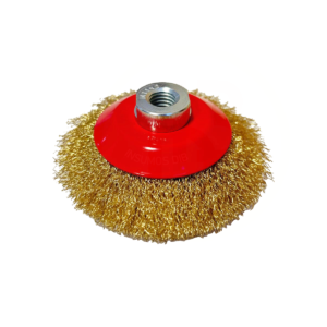 Cepillo Copa Cónica FPL Alambre Rizado Ø96 X 12 Mm - Tuerca M14