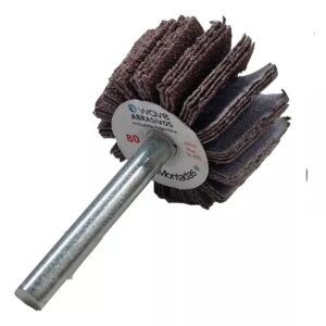 Lijas Montadas Flaps 47 x 15mm Grano 180 - Oxido De Aluminio Miniflex