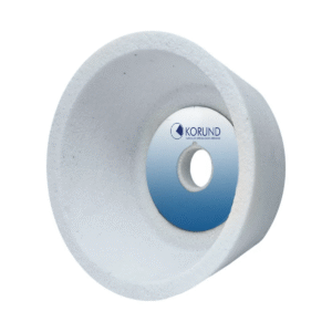 Piedra Rueda Copa Cónica Blanca Ø100x40x32 Para Rectificar Grano 60