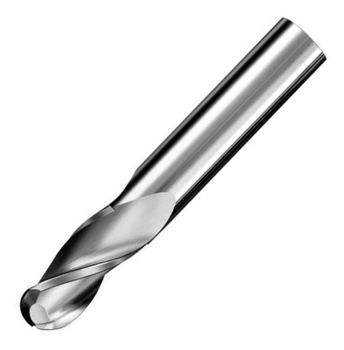 Fresa 2 Cortes Esferica Hss Acero Rapido Ø 4,5 Mm C/ Cobalto