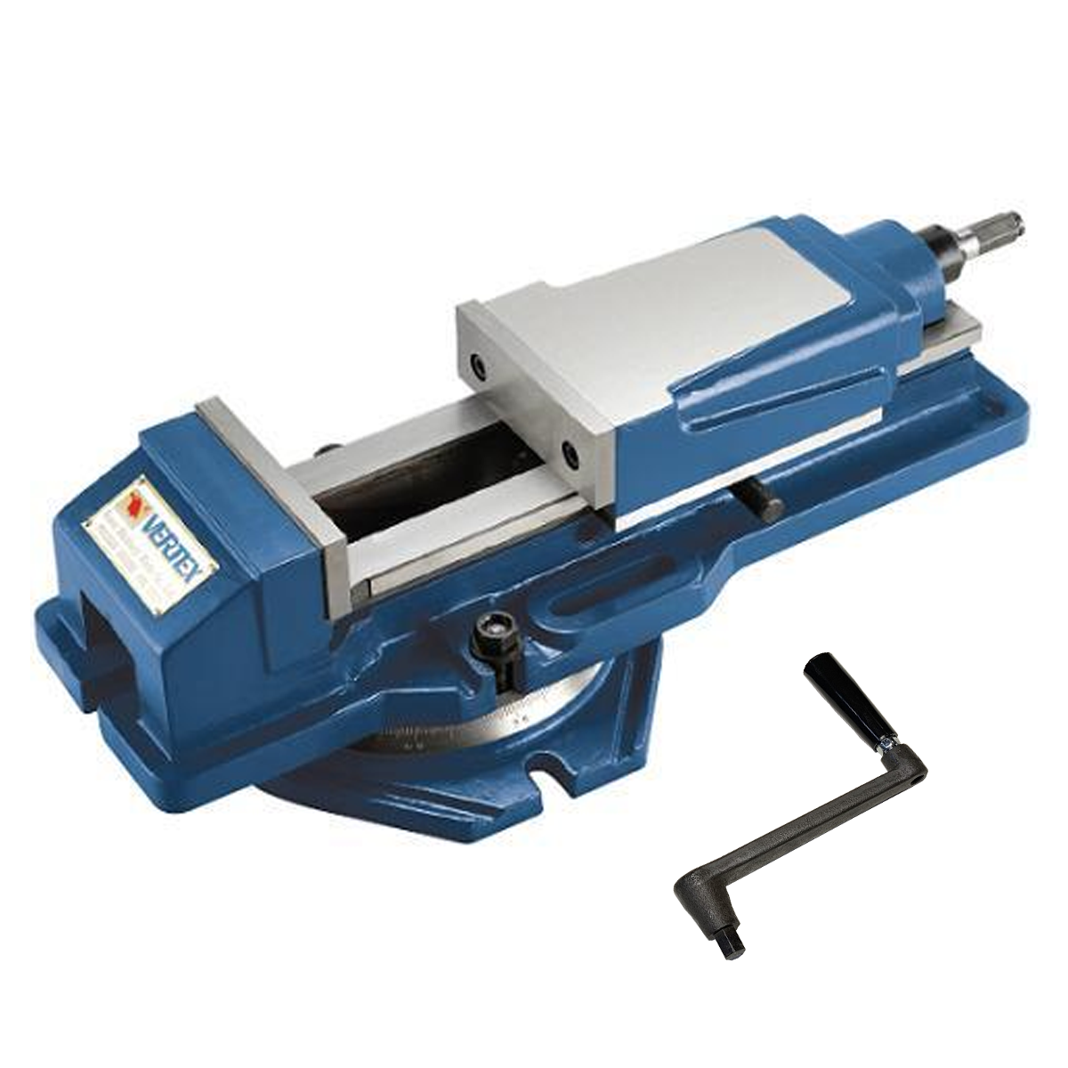 Morsa Hidráulica Base Giratoria Apertura 300 Mm Ancho 204 Mm